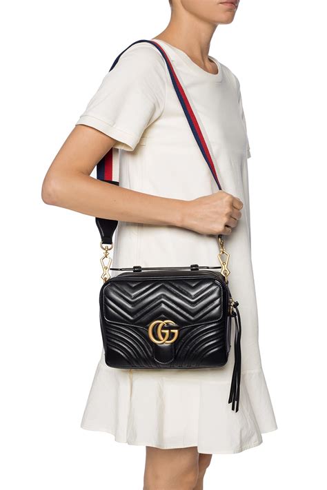 Gucci Gg Marmont Matelasse Shoulder Bag 498100 DTDPT 